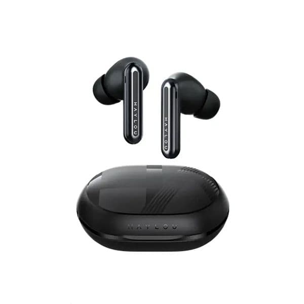 Haylou Mori Plus 42dB Hybrid ANC True Wireless Earphones- Black