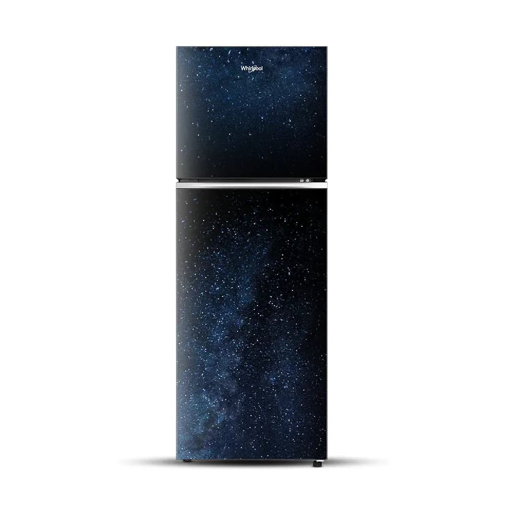 Whirlpool NEO INV 278GD PRM GALAXY BD — Code: 25009 | Biboron: 265lt Glass Door Galaxy Premium Inverter Refrigerator