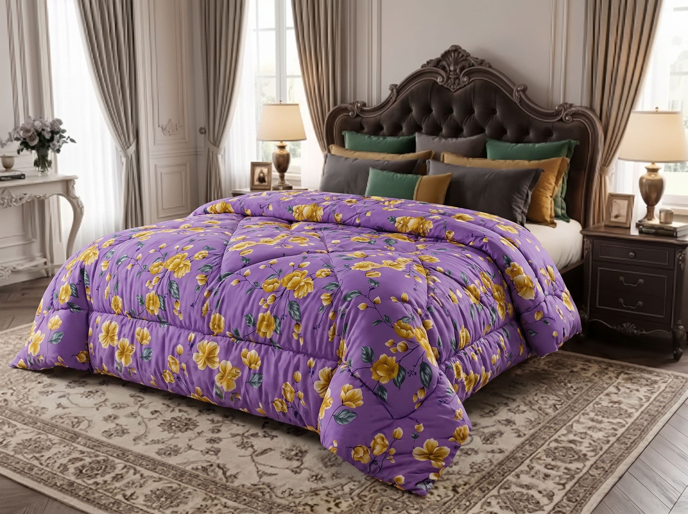Premium Cotton Comforter 5 pes set