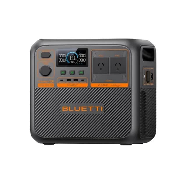BLUETTI Premium 200 V2 - Output Capacity 2700W - Battery Capacity 2073.6Wh - Solar Input Capacity 11V - 60V, 1000W Max - Battery Life Cycle 6000+ - Warranty 5 Years
