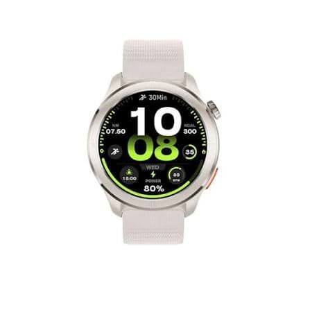 Haylou Solar Neo 2 1.43" AMOLED With Up-to 45 days Larger Battery (Silicone+Woven) Smart Watch - Silver