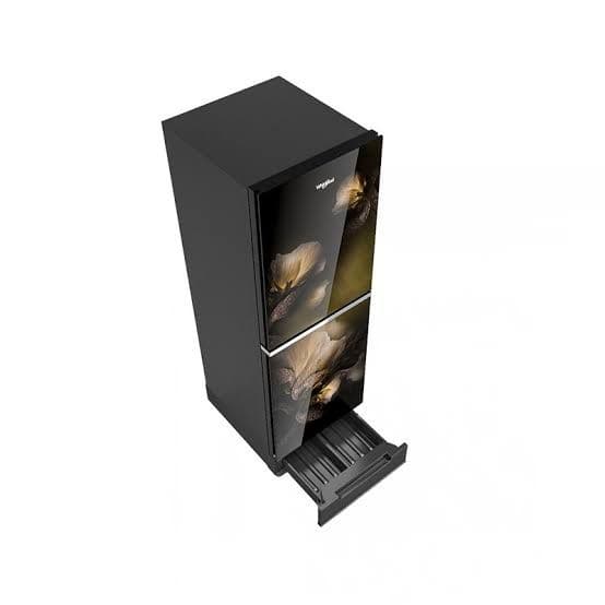 Whirlpool FreshMagic Pro 257L Glow — Code: 73321 | Biboron: 257 L Glass Door (Glow Design) Frost Refrigerator