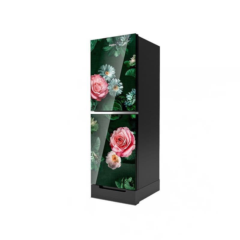 Whirlpool FreshMagic Pro 236L Rosalia — Code: 73314 | Biboron: 236 L Glass Door (Rosalia Design) Frost Refrigerator