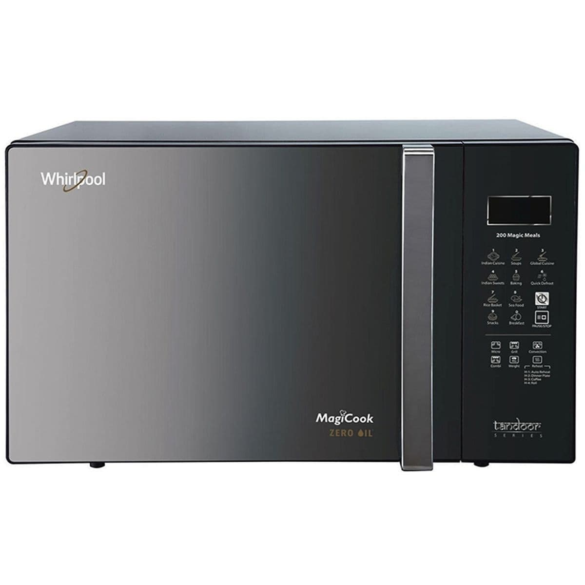 Whirlpool MAGICOOK 30L BLACK MIRROR — Code: 50039 | Biboron: 30L Black Mirror Oven