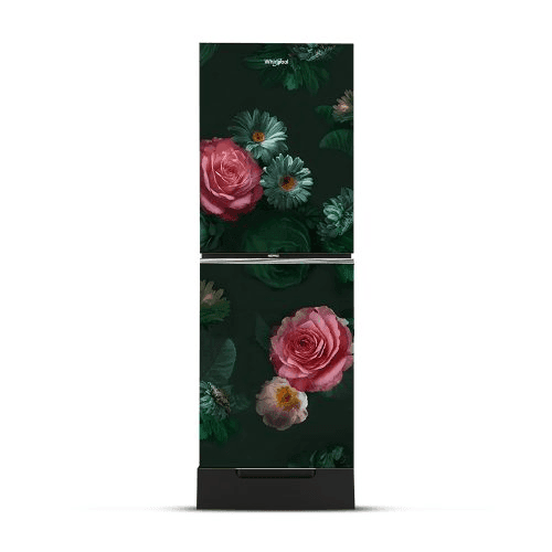 Whirlpool FreshMagic Pro 278L Rosalia — Code: 73316 | Biboron: 278 L Glass Door (Rosalia Design) Frost Refrigerator