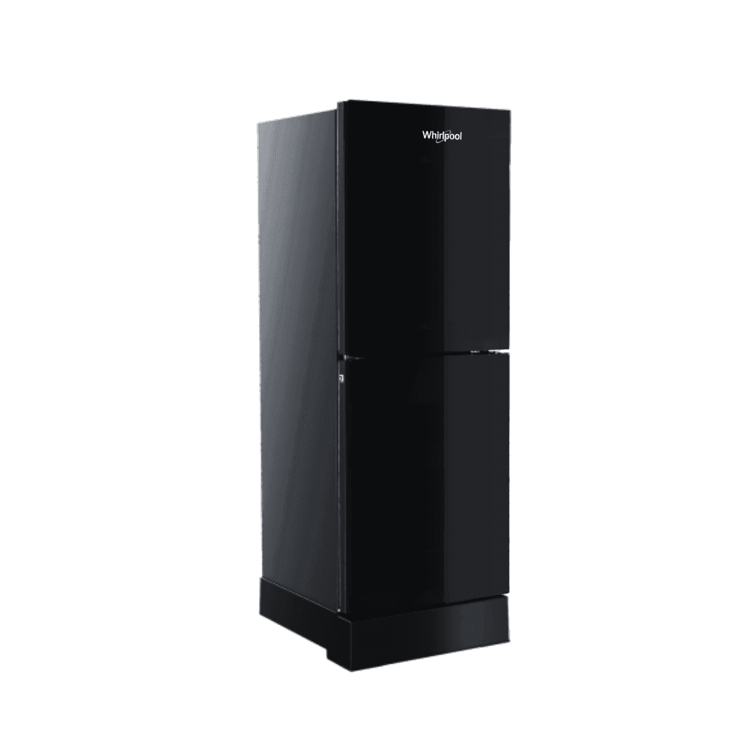 Whirlpool FreshMagic Pro 236L GD Crystal Black — Code: 73001 | Biboron: 236 L Glass Door Crystal Black Frost Refrigerator