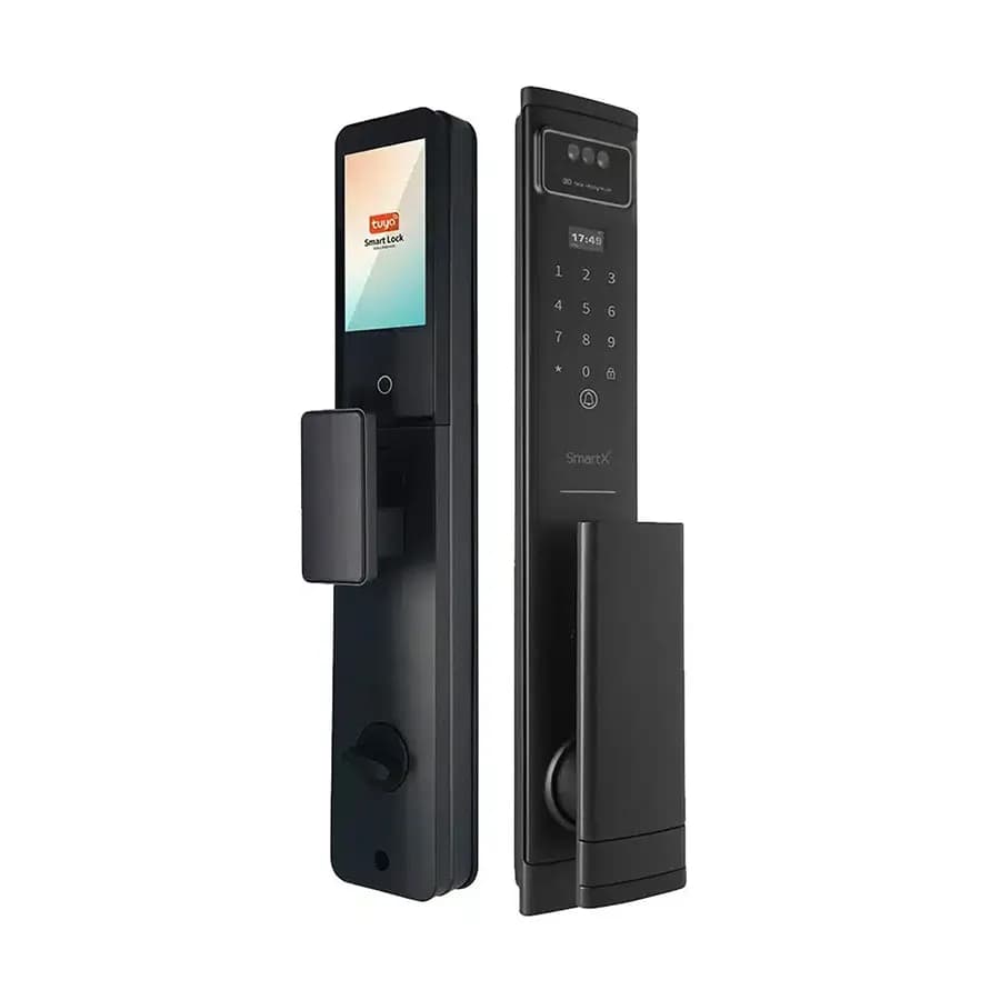 SmartX SX-I1Pro WiFi Face Recognition Full Automatic Door Lock with Camera & Display (Active Video Intercom & Direct Unlock Option from App) — App: Tuya Smart or Smart Life | Warranty: 2 Years | Installation Charge: Inside Dhaka & Chattogram - 2,000