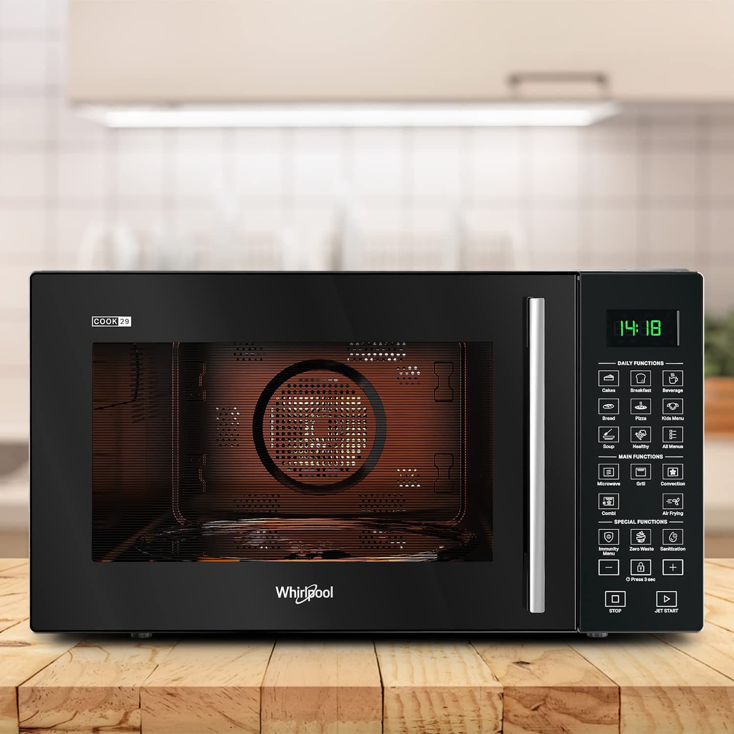 Whirlpool Magicook Pro 31CES Rotisserie BD — Code: 50093 | Biboron: 29L Rotisserie Oven